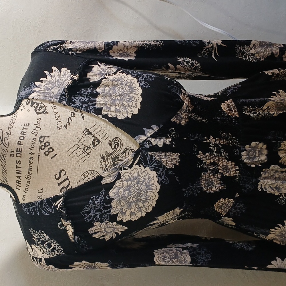 American Rag Women's Dress Dloral Short Sleeve Size XXS